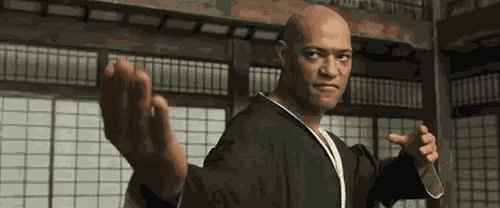 Laurence Fishburne Come GIF