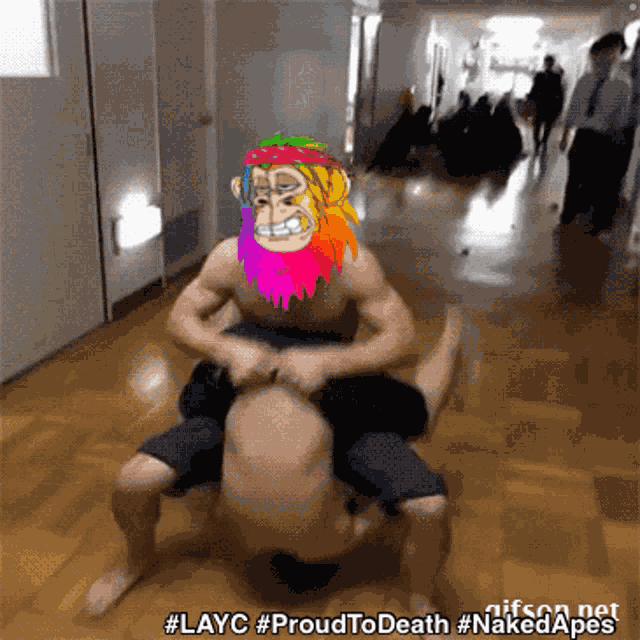 Layc Lazy Ape Yacht Club GIF