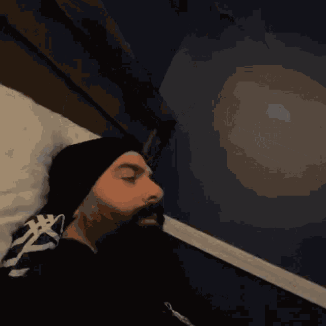 Laying Down Daniel Keem GIF
