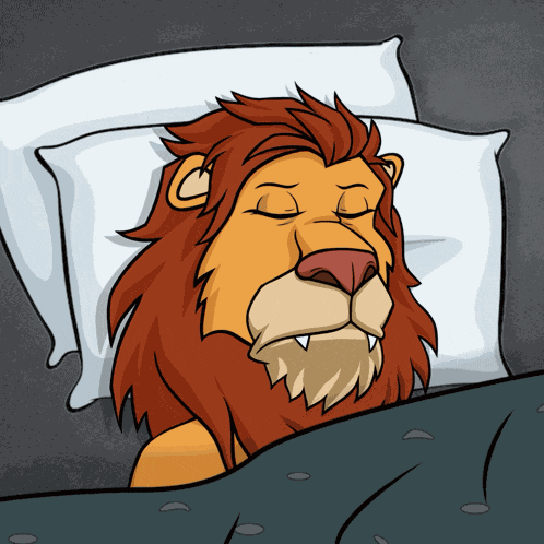 Lazy Lions Lazy GIF