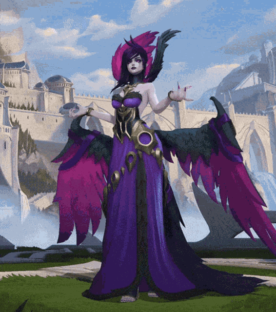 League Of Legends League Of Legends Morgana GIF