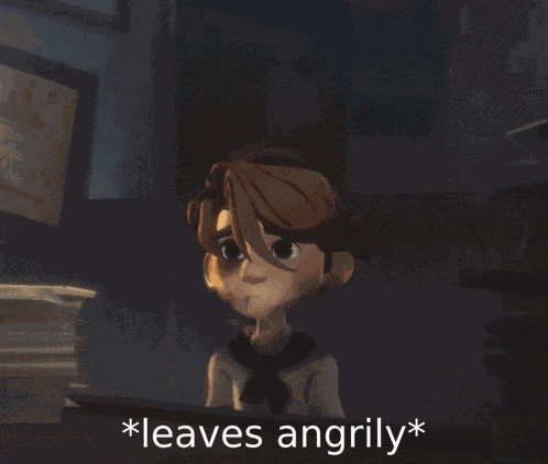 Leaves Angrily The Wingfeather Saga Season 2 GIF