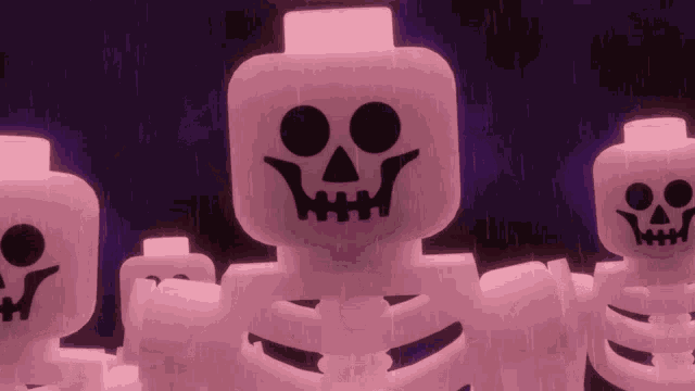 Lego Skeleton GIF