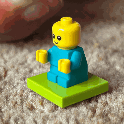 Lego Squashing GIF