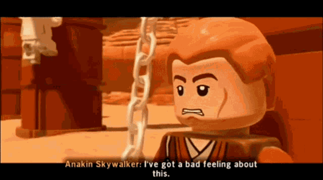 Lego Star Wars Anakin Skywalker GIF