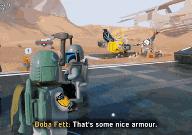 Lego Star Wars Boba Fett GIF