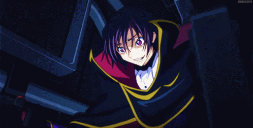 Lelouch Deez Nuts Code Geass GIF