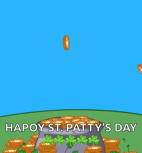 Leprechaun Pot Of Gold GIF