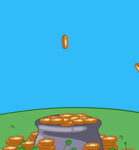 Leprechaun Pot Of Gold GIF