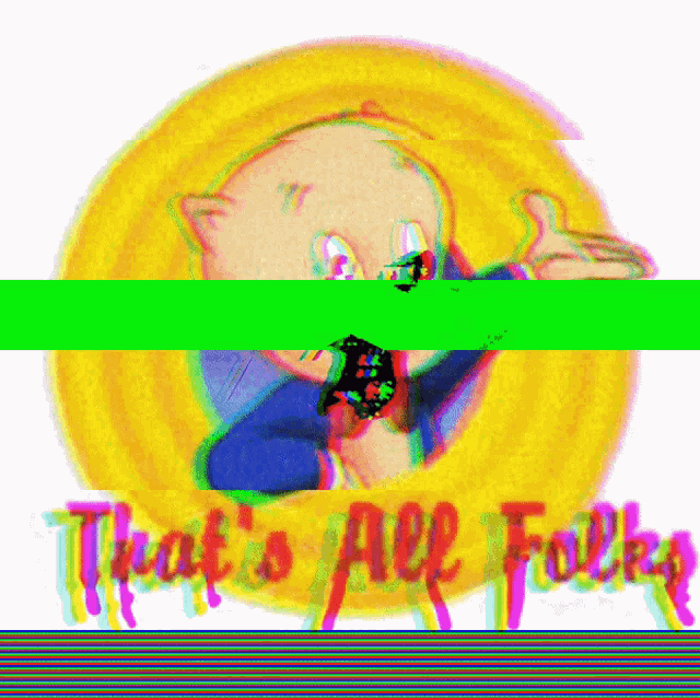 Lerning With Pibby Porky Pig GIF