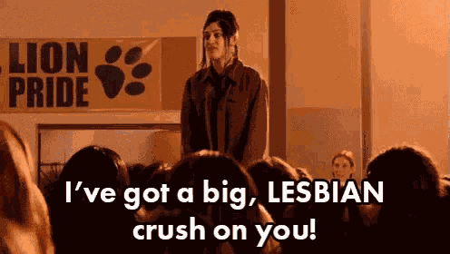 Lesbian Crush Mean Girls GIF