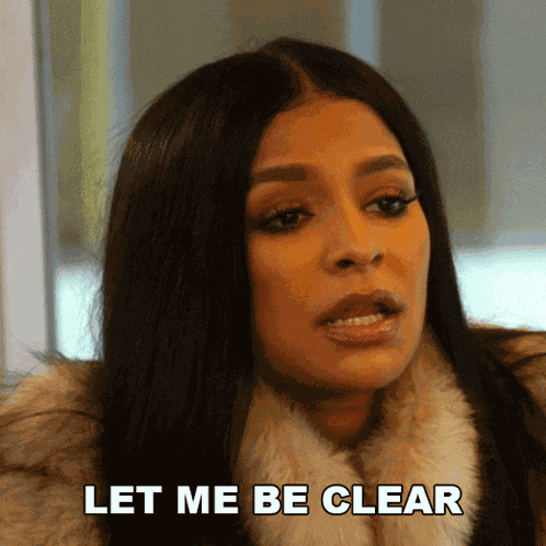 Let Me Be Clear Basketball Wives Los Angeles GIF