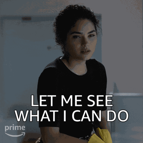 Let Me See What I Can Do Elaine GIF