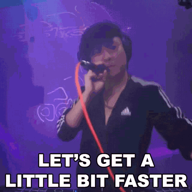 Lets Get A Little Bit Faster Stanley Li GIF