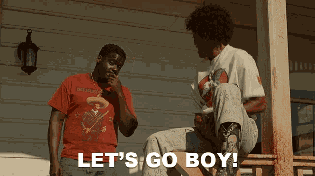 Lets Go Boy Yeah Oj Haywood GIF