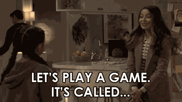 Lets Play A Game Its Called Go Away Carly Shay GIF