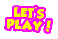 Lets Play Sticker