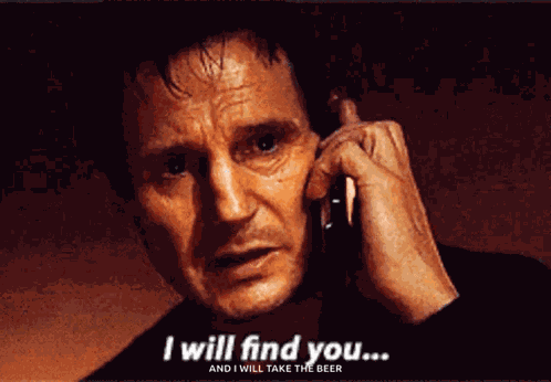Liam Neeson I Will Find You GIF