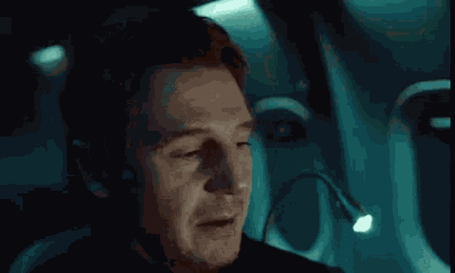 Liam Neeson So Sleepy GIF