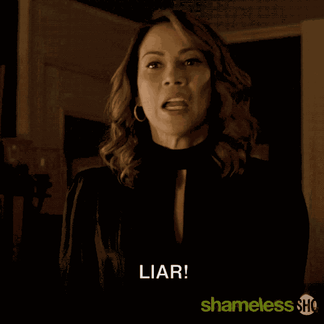 Liar Stop Lying GIF