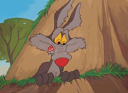 Lick Wile E Coyote GIF