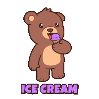 Licking Food Sticker