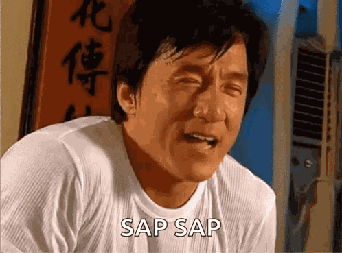 Licking Lips Jackie Chan GIF