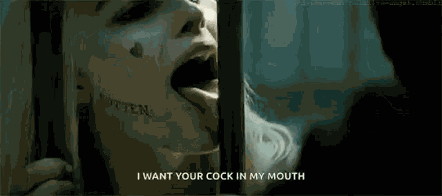 Licks The Bars Harley Quinn GIF
