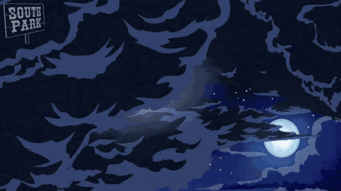 Lightning South Park GIF