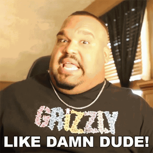Like Damn Dude Dante Dangelo GIF