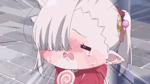 Lil Miss Vampire Cry GIF