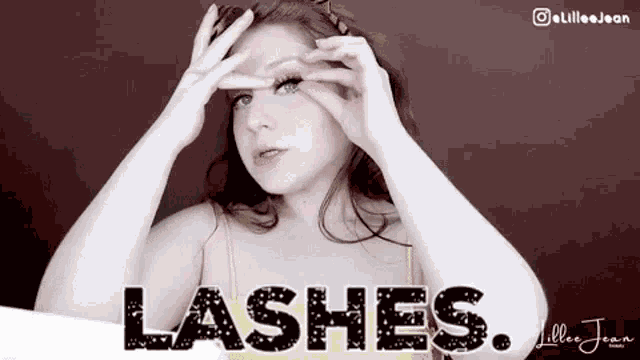 Lillee Jean Lashes GIF
