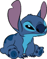 Lilo And Stitch Looking Sticker