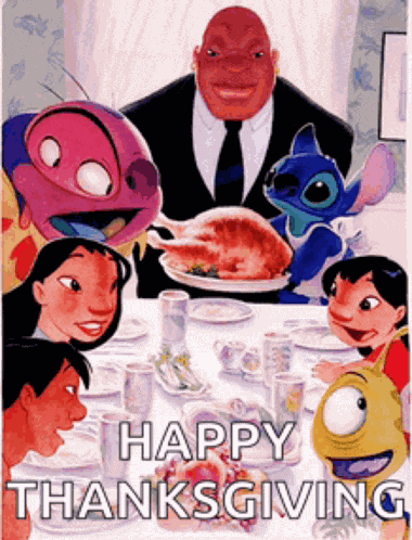 Lilo And Stitch Thanksgiving Meme