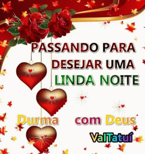 Linda Noite Hearts GIF