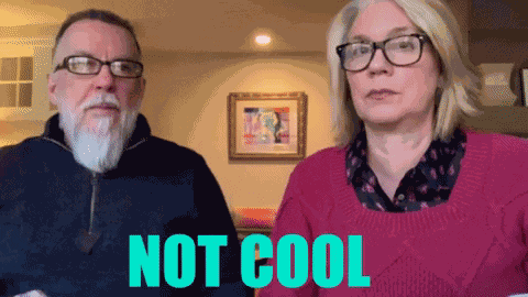 Linda Rey And Trevor Not Cool GIF
