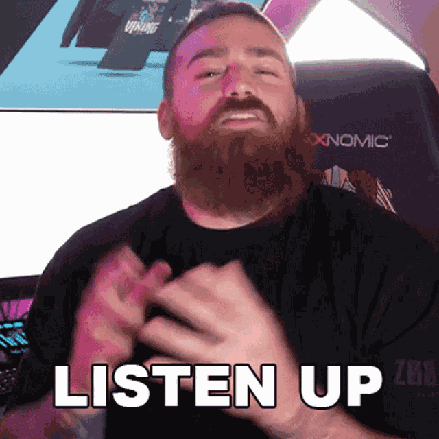 Listen Up Jake The Viking GIF