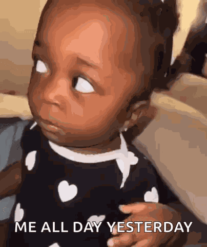 Little Black Girl Eyes Wide Can'T Stop Looking GIF