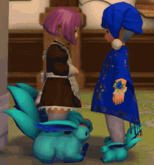 Little Hatsune Ffxiv Lalafell Ffxiv GIF