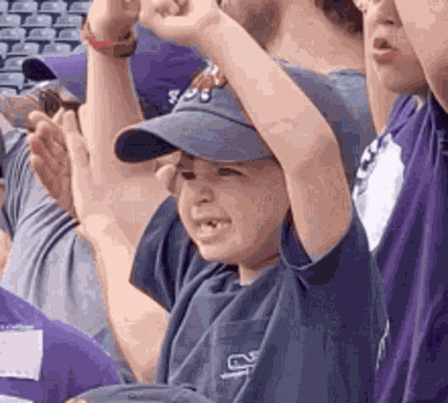 Little Kid Cheering GIF