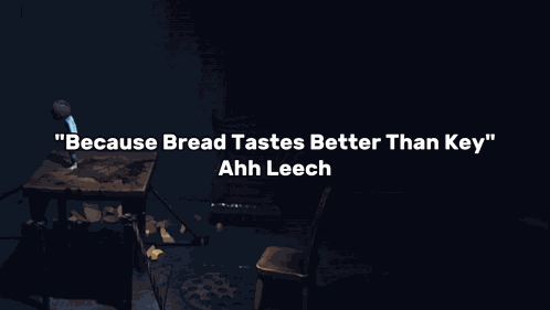 Little Nightmares Because Bread Tastes Better Than Key GIF