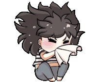 Llorar Anime Llorando Sticker