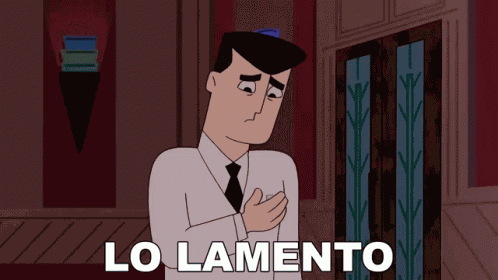 Lo Lamento Profesor GIF