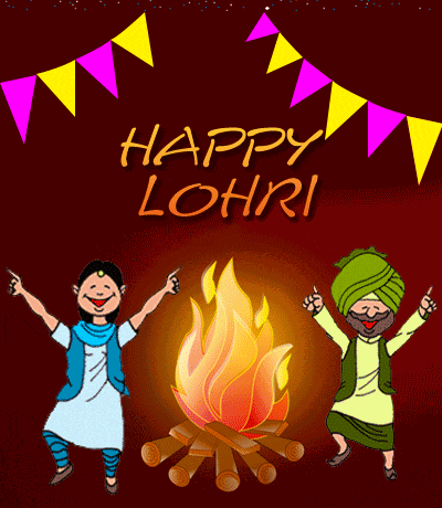 Lohri Happy GIF