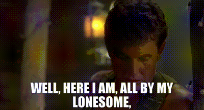 Lonesome Alone GIF