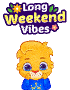 Long Weekend Long Weekend Vibes Sticker