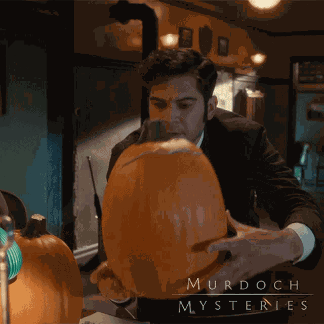 Look At My Jack O Lantern Llewellyn Watts GIF