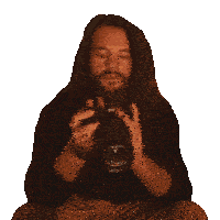 Looking At My Camera Trent Arant Sticker