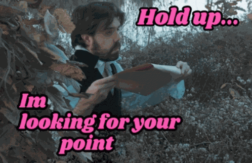 Looking For The Point Whats Your Point GIF