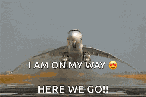 Lot Flying Plane GIF
